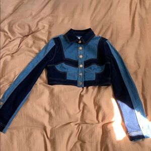 Alice McCall current collection denim jacket